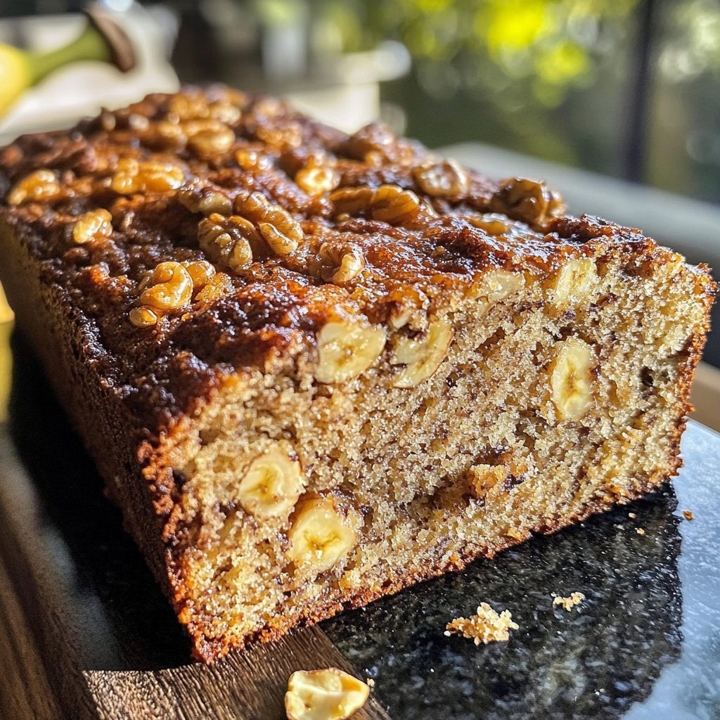 Bananenbrot mit weicher Krume