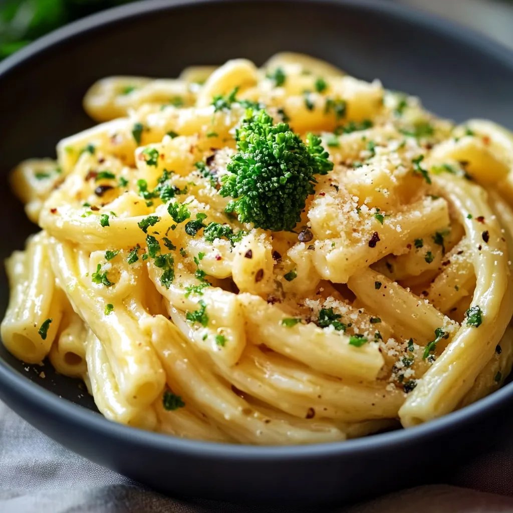Cremige Nudeln mit Brokkoli
