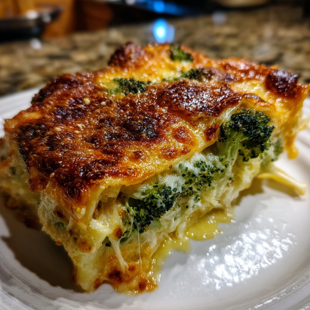 Lasagne mit Brokkoli