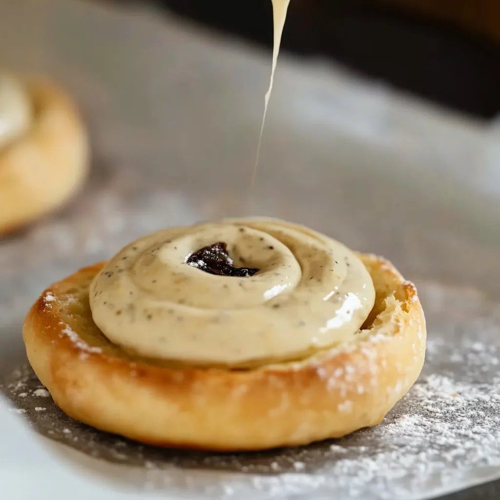 Mohnplätzchen mit Mohnback