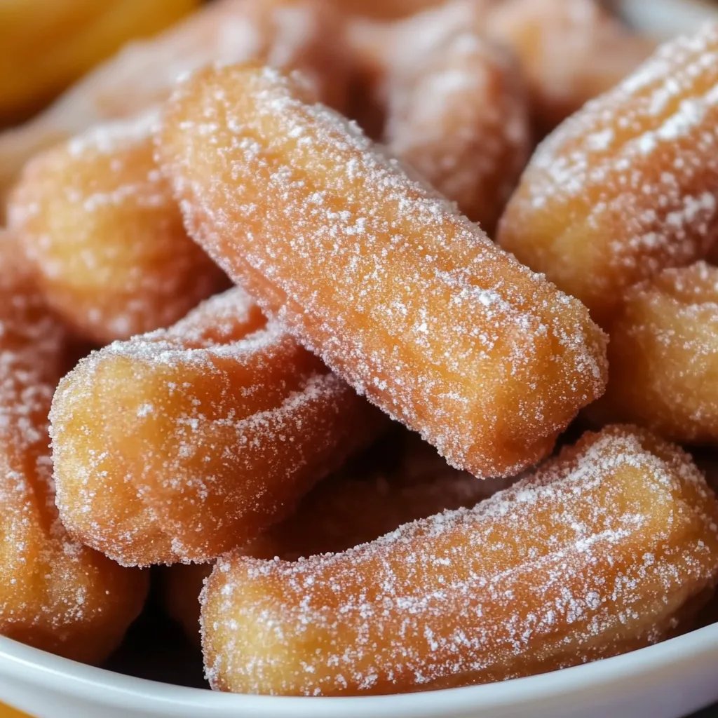 Fluffige Churro-Bissen aus der Heißluftfritteuse