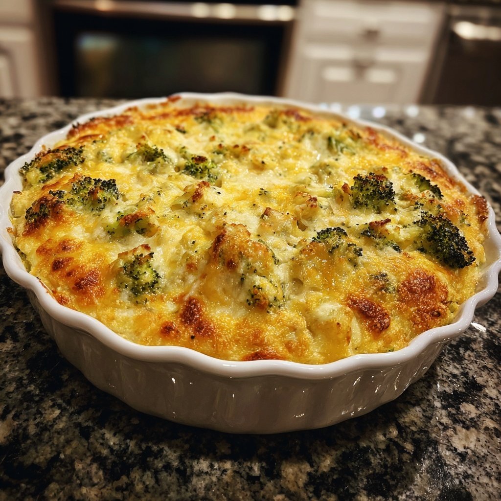 Brokkoli Reis Auflauf