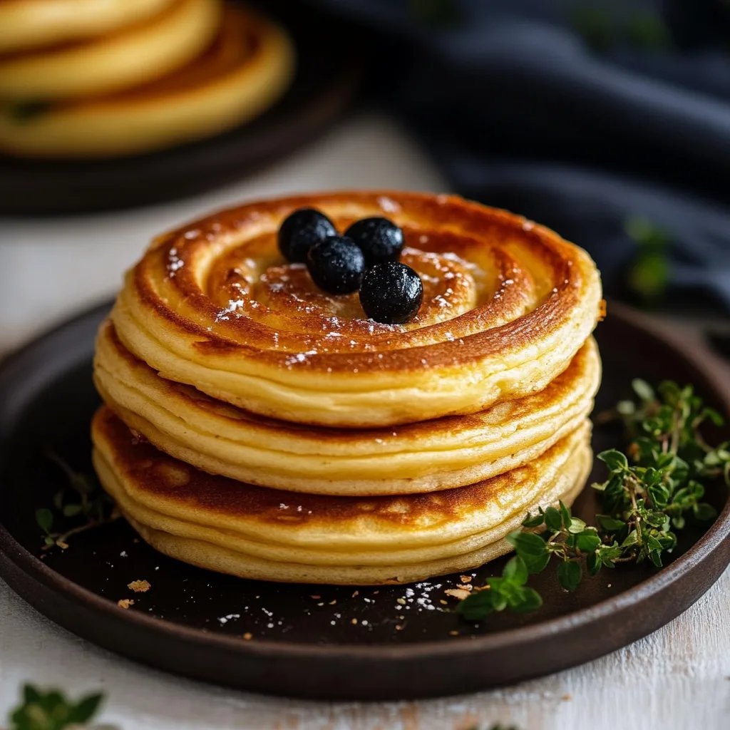 Lockere glutenfreie Pfannkuchen
