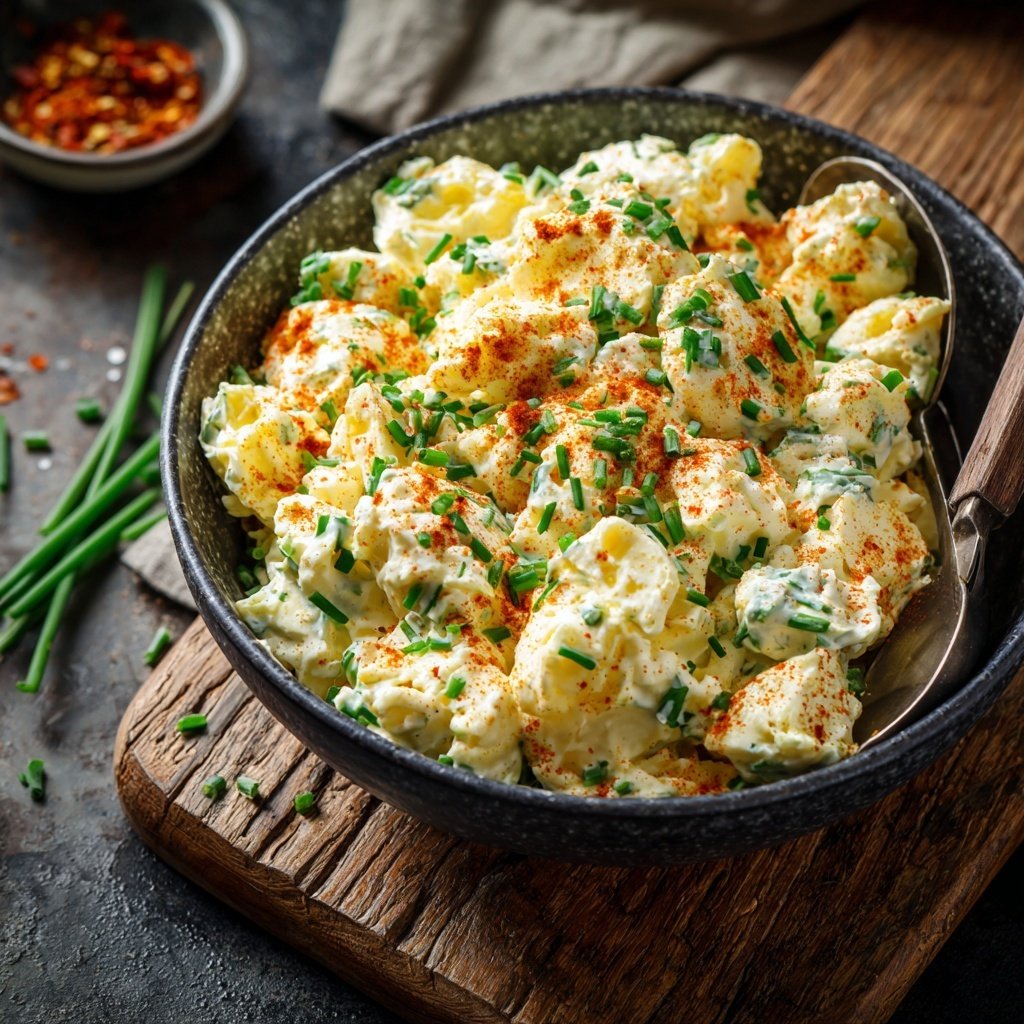 Schnell & Einfach 10-Minuten-Eiersalat mit Joghurt