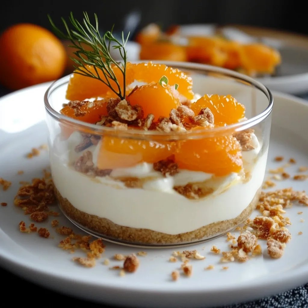 Spekulatius Mandarinen Quark Creme