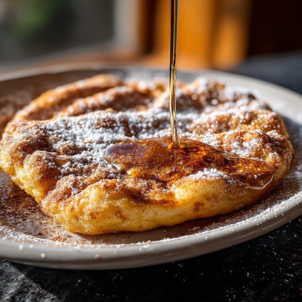 Pfannkuchen mit Zimt