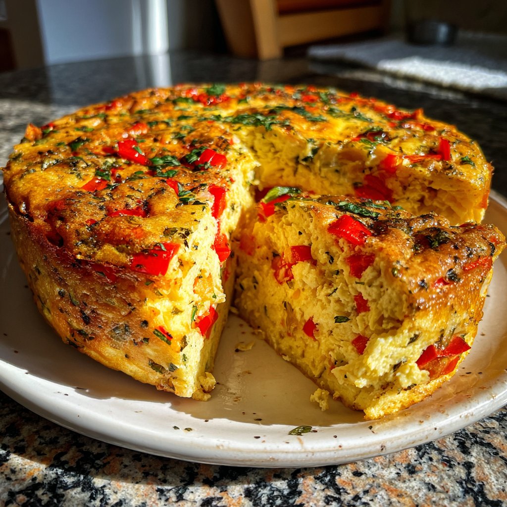 Gemüseauflauf mit Paprika