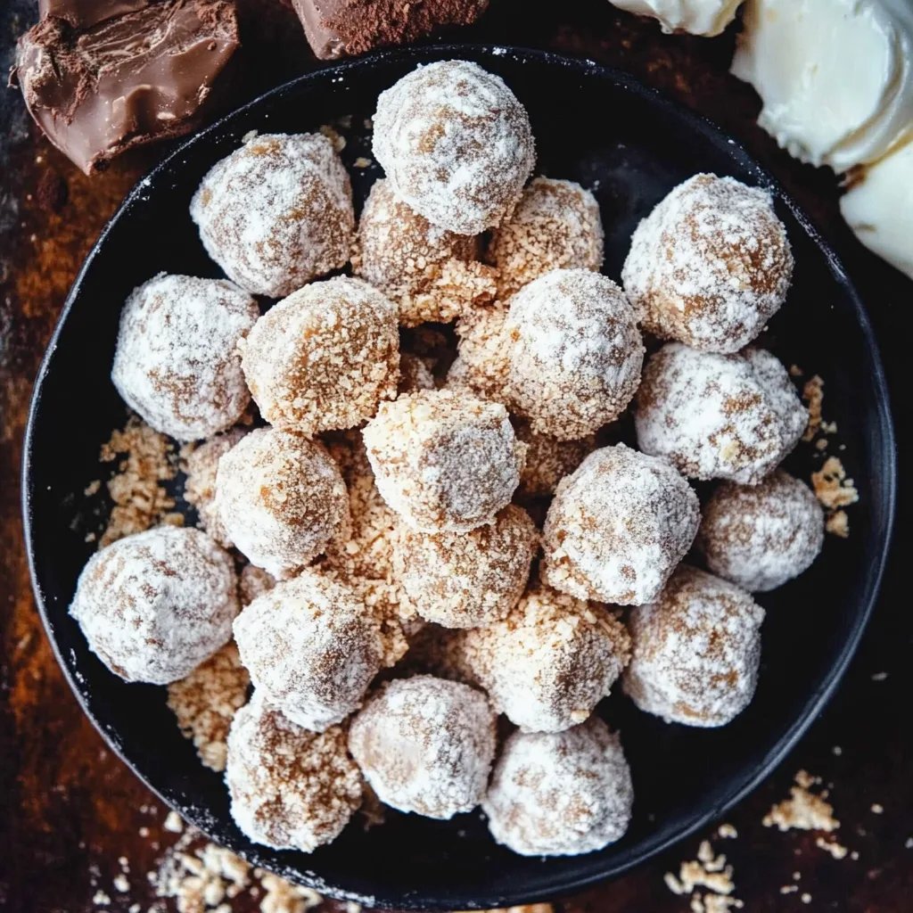 Amaretto-Kokos-Schneekugeln